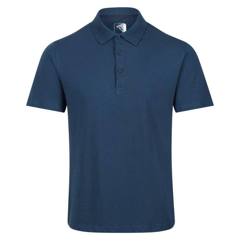 Poloshirt Sinton Leicht, Kurzärmlig Herren Blau Denim XL von Regatta