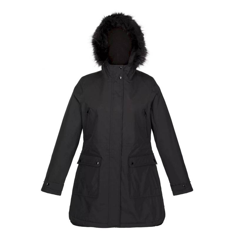 Regatta - Sabinka Parka, für Damen, Schwarz, Größe 34 von Regatta