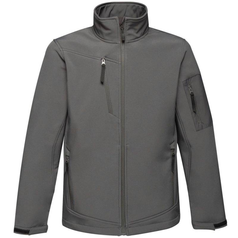 Standout Arcola Softshelljacke, 3lagig, Wasserdicht, Atmungsaktiv Herren Grau XL von Regatta