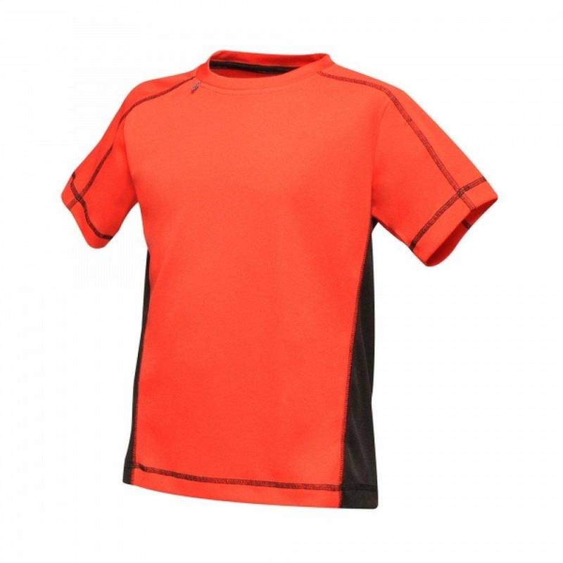 Tshirt Beijing Jungen Rot Bunt 164 von Regatta