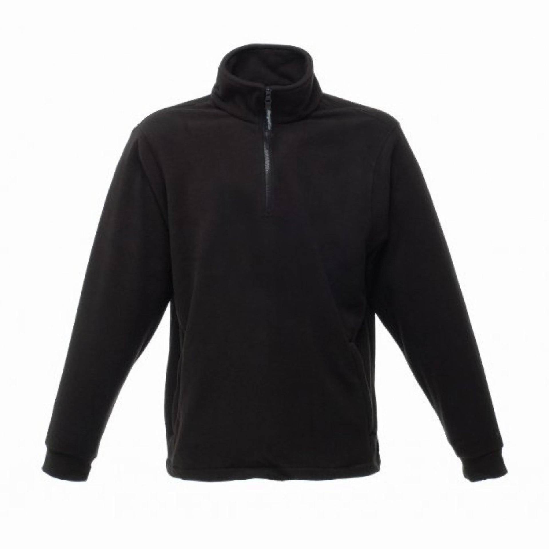 Thor Fleece Pullover Mit Reißverschluss Herren Schwarz M von Regatta