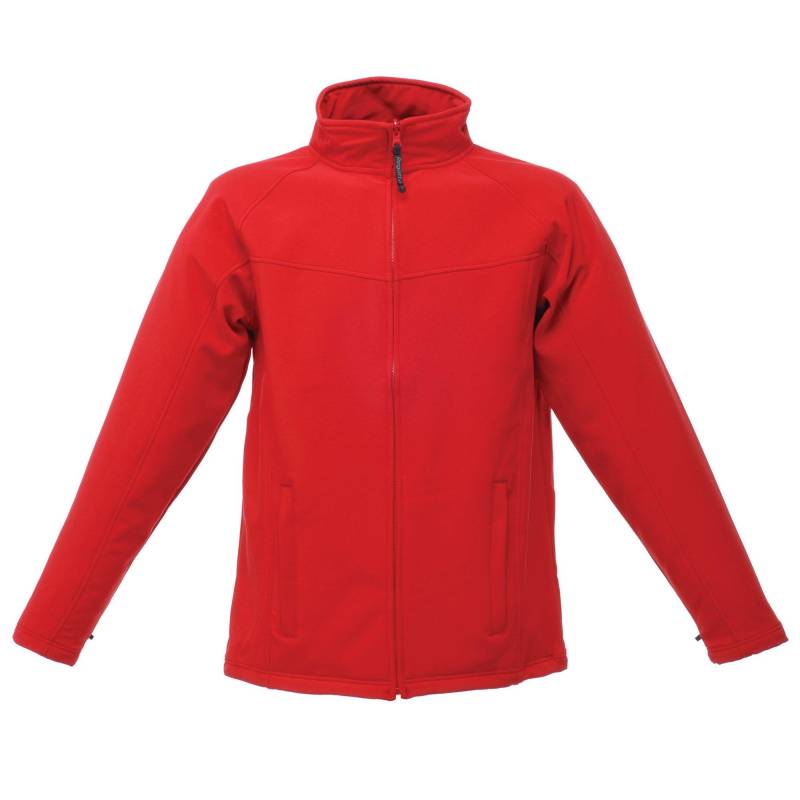 Uproar Softshelljacke, Winddicht, Leicht Herren Rot Bunt L von Regatta