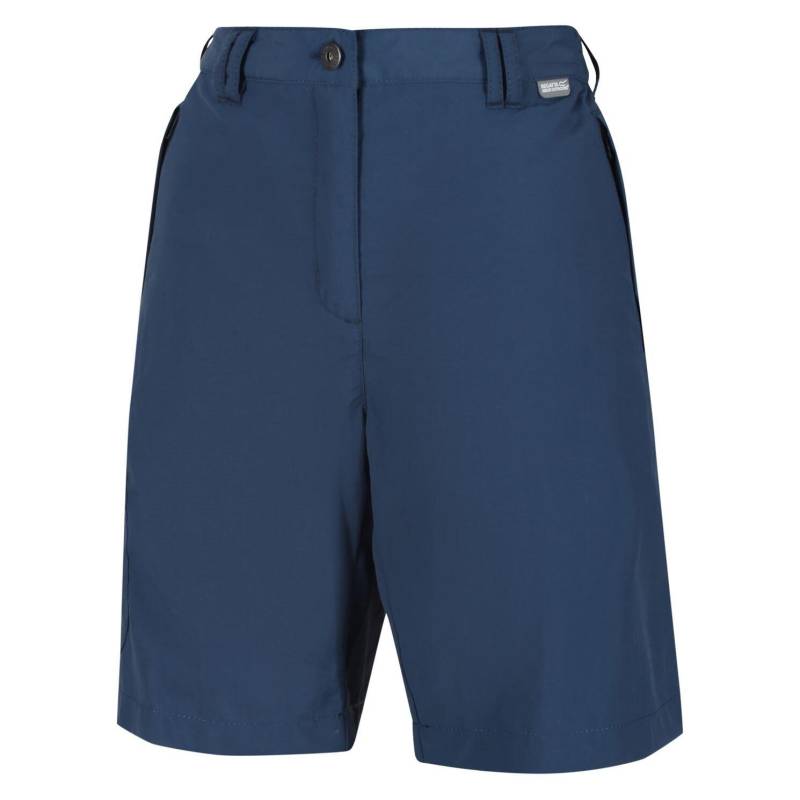 Regatta - Wandershorts Chaska II, für Damen, Blau Denim Dunkel, Größe 46 von Regatta