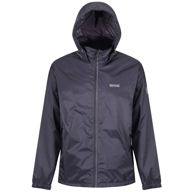 Regenjacke Lyle Iv, Leicht, Wasserfest Herren Eisen 3XL von Regatta