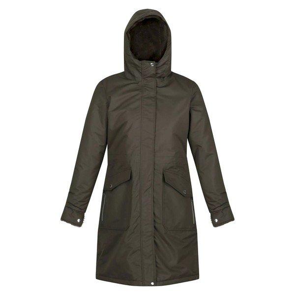 Romine Parka Wasserfest Damen Khaki 38 von Regatta