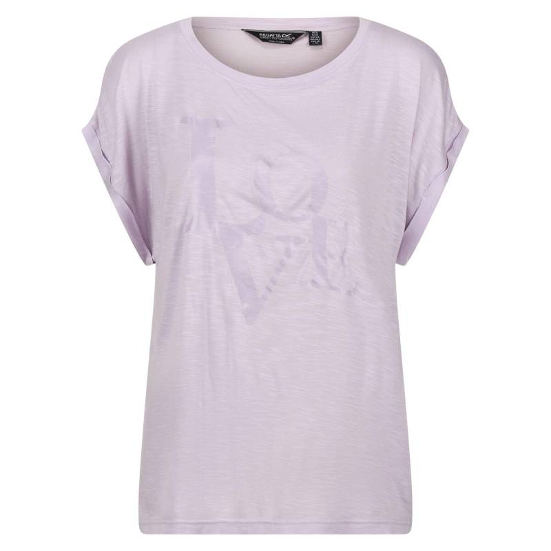 Regatta - Roselynn TShirt, für Damen, Viola, Größe 34 von Regatta