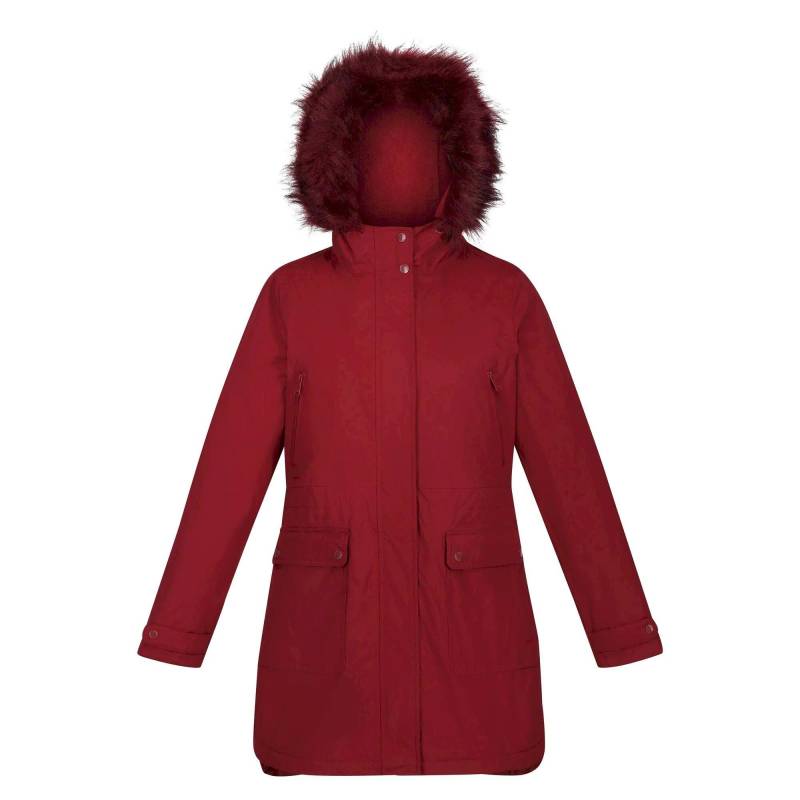 Regatta - Sabinka Parka, für Damen, Dunkelrot, Größe 34 von Regatta