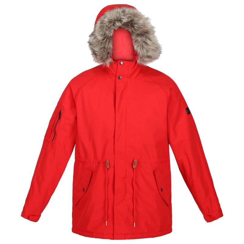 Salinger Iii Parka Herren Rot Bunt 3XL von Regatta