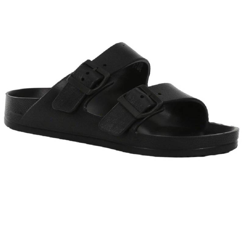 Sandalen Brooklyn, Doppelriemen Herren Schwarz 41 von Regatta