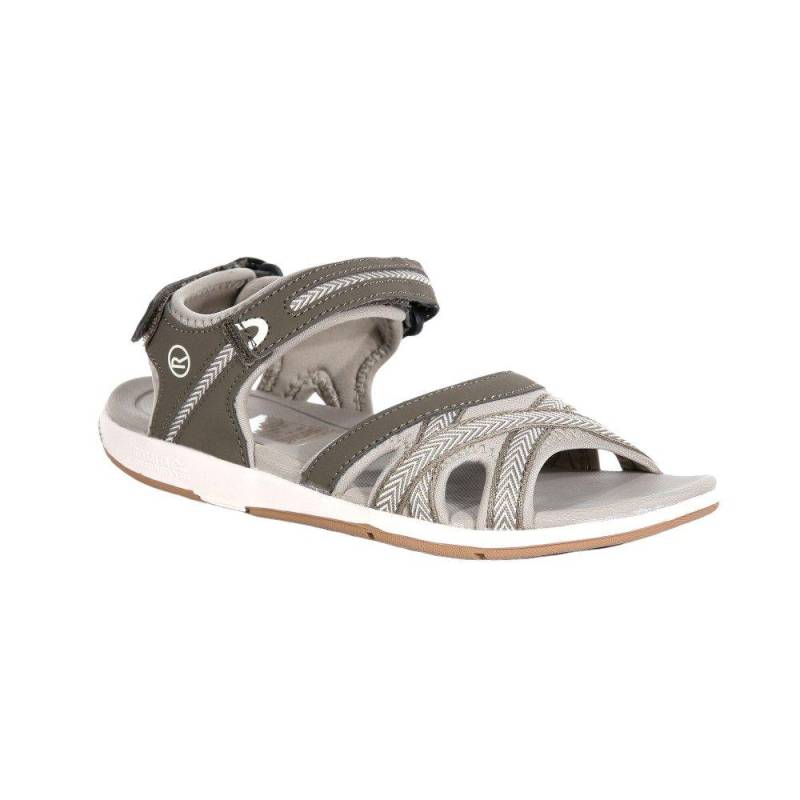 Sandalen Santa Clara, Nubukleder Damen Braun Bunt 38 von Regatta