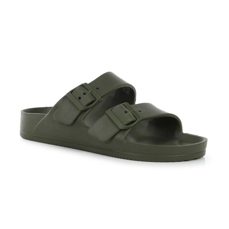 Sandalen Brooklyn, Doppelriemen Herren Khaki 43 von Regatta