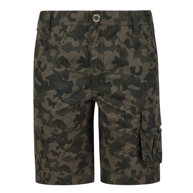 Shorewalk Cargoshorts Jungen Militärgrün 170/176 von Regatta