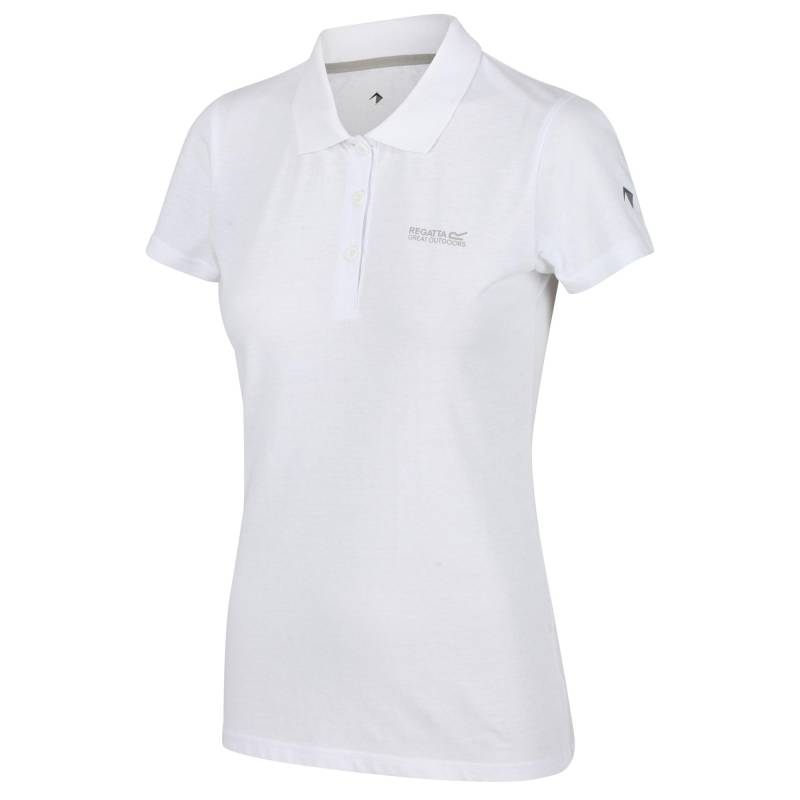 Sinton Poloshirt Damen Weiss 38 von Regatta