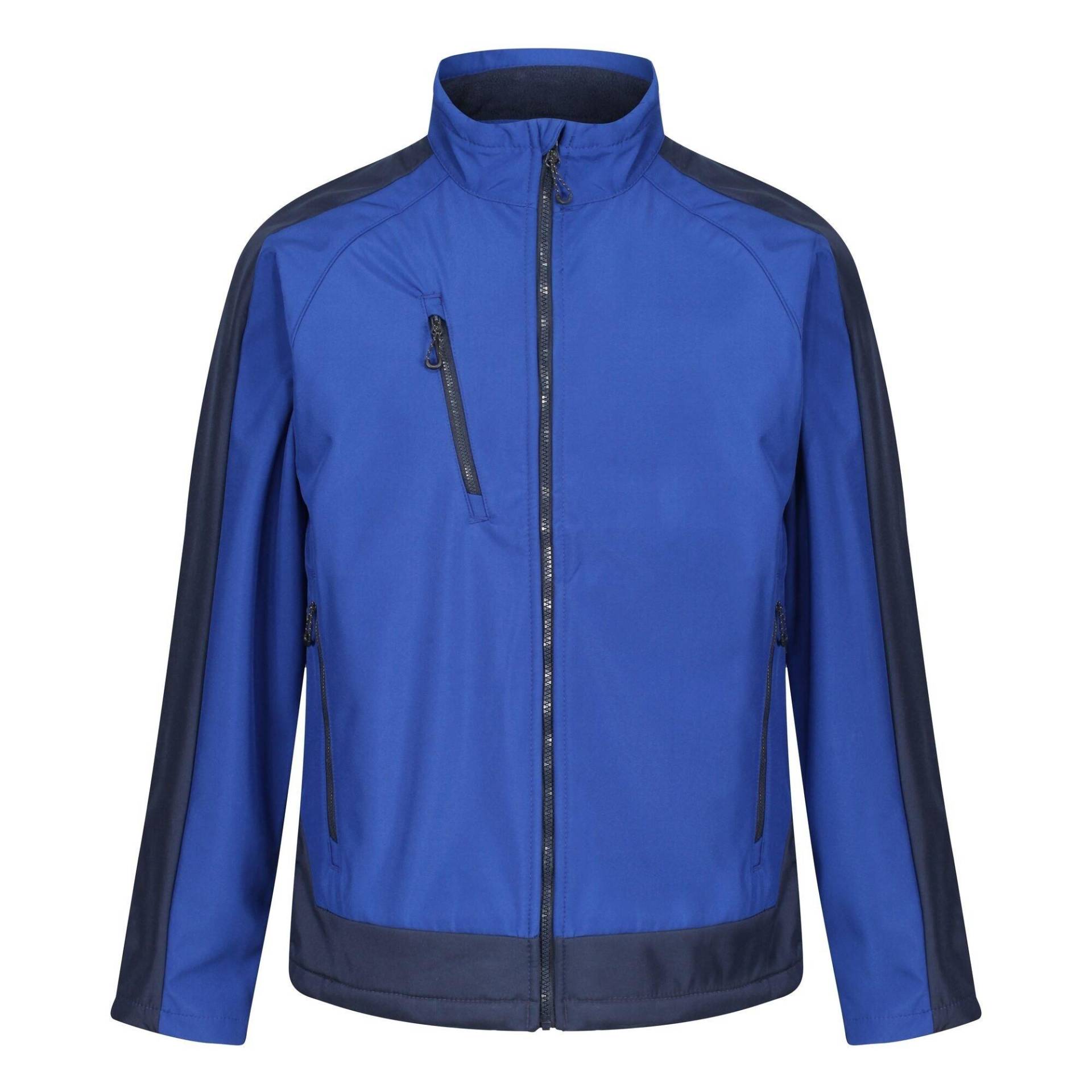 Softshelljacke Mit Kontrastdetails Herren Blau XS von Regatta