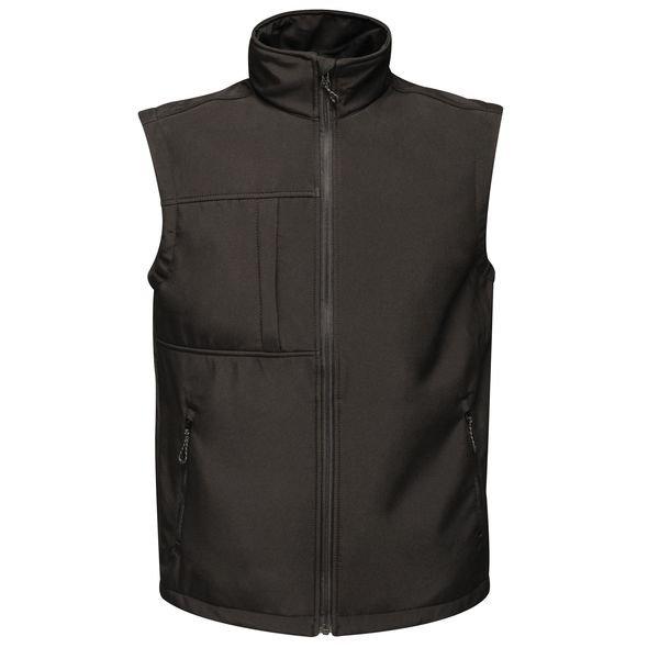 Softshellweste Octagon, Dreilagig, Bedruckbar Herren Schwarz 3XL von Regatta