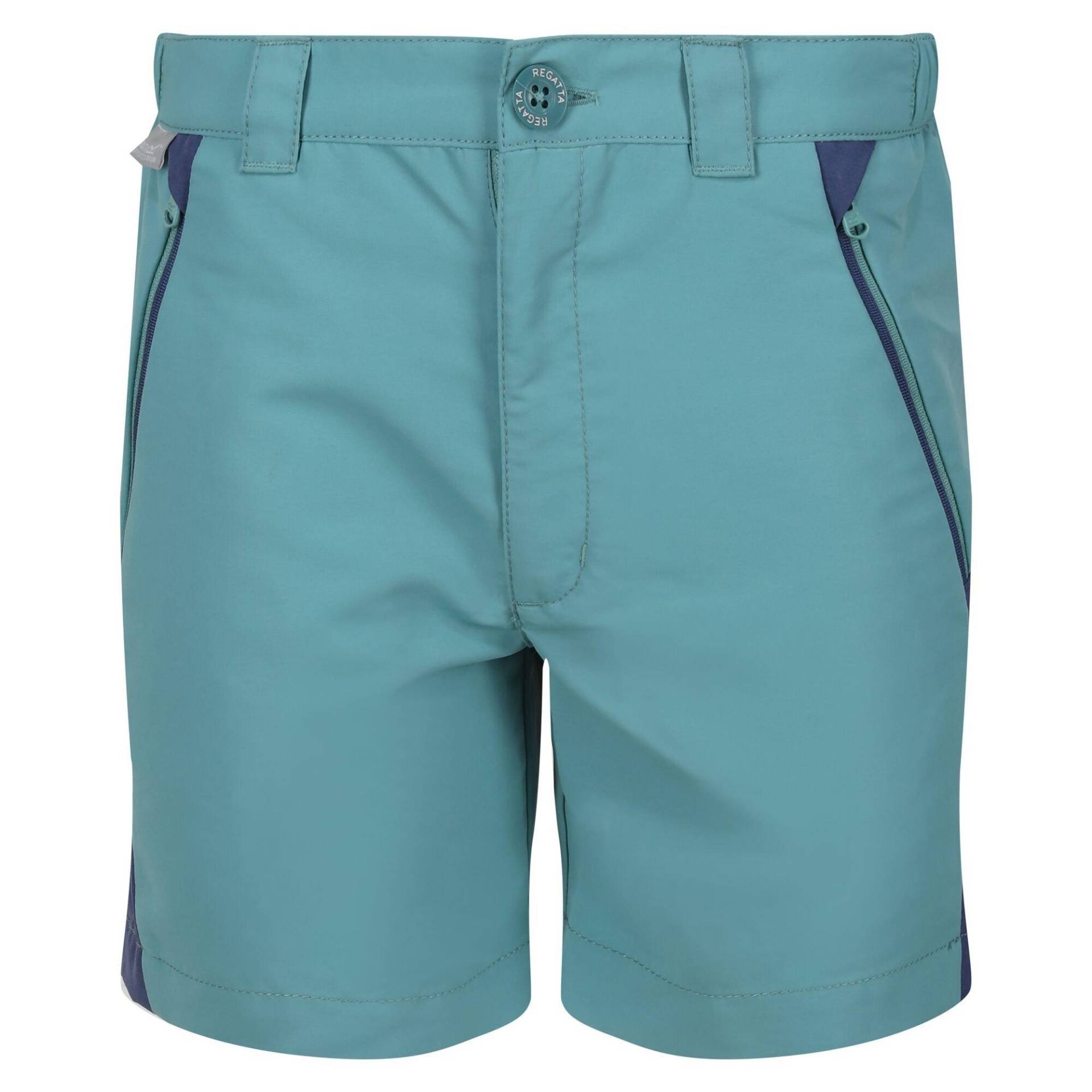 Sorcer Mountain Iii Shorts Jungen Stahlblau 140 von Regatta