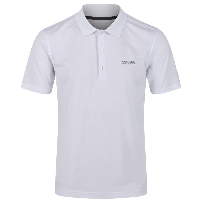 Sportpoloshirt Maverick V Kurzärmlig Herren Weiss S von Regatta