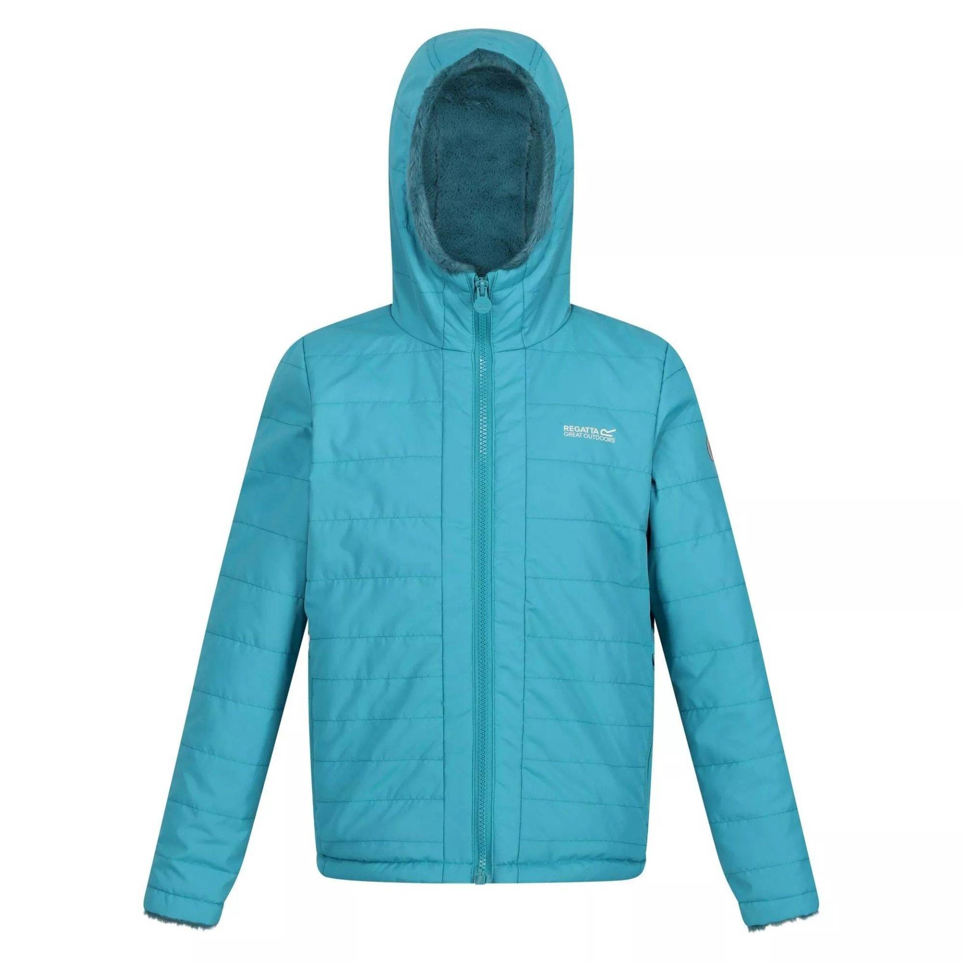 Spyra Iii Isolierjacke Wendbar Jungen Blau 128 von Regatta