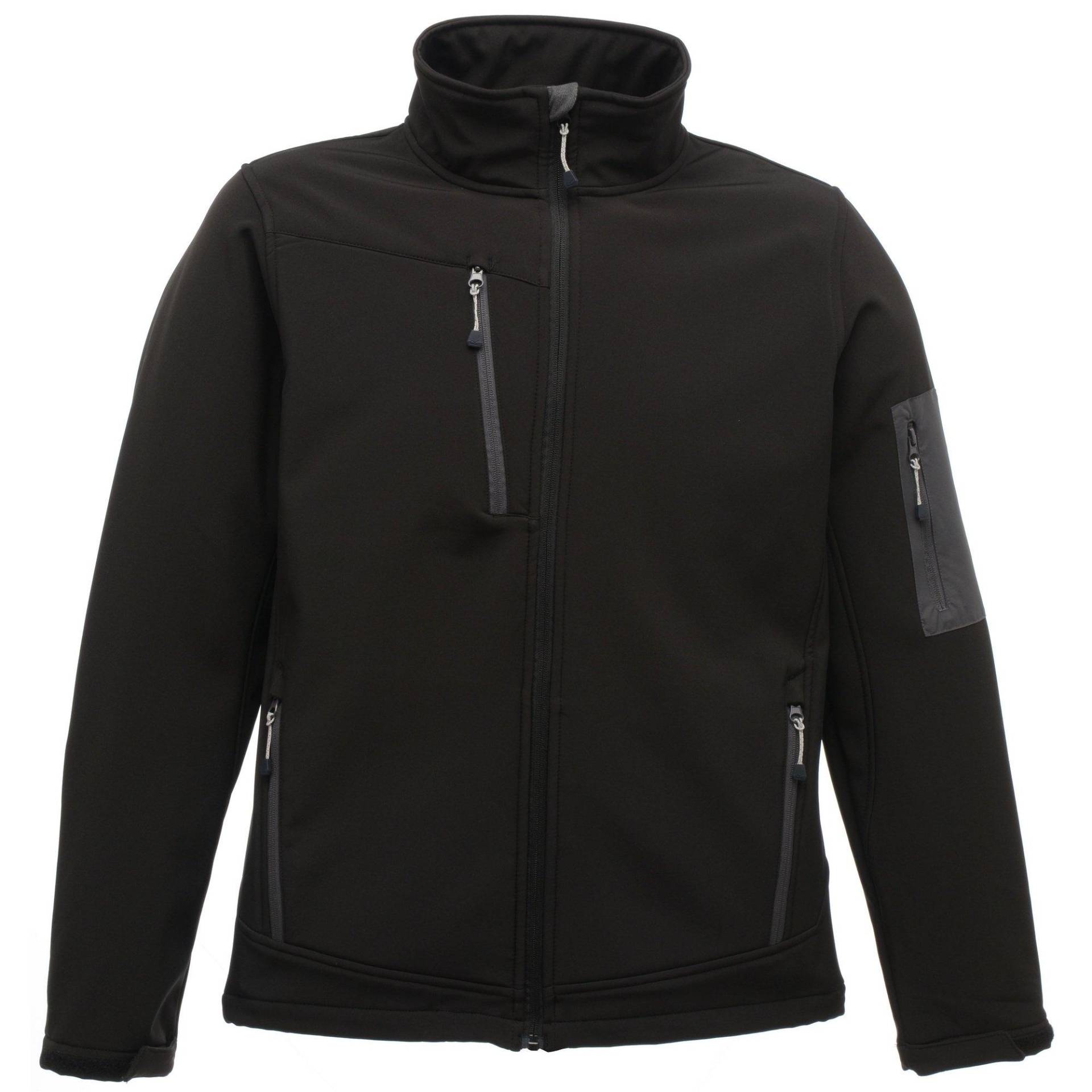 Standout Arcola Softshelljacke, Wasserdicht, Atmungsaktiv Herren Schwarz S von Regatta