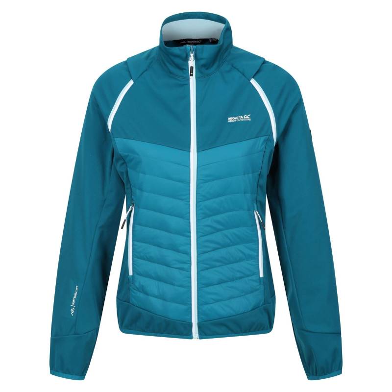 Steren Hybridjacke Damen Cyan-Blau 40 von Regatta