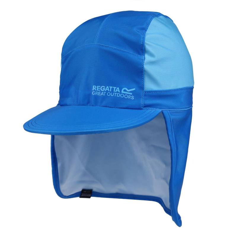 Sunshade Kappe Mit Nackenschutz Mädchen Blau 110/116 von Regatta