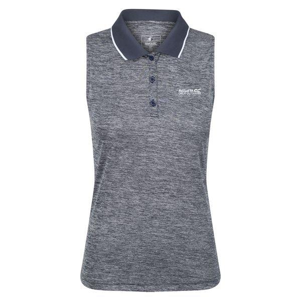 Regatta - Tima II Poloshirt Ärmellos, für Damen, Marine, Größe 36 von Regatta