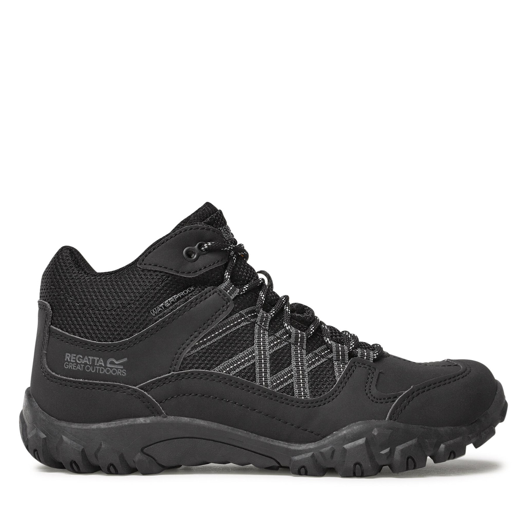 Trekkingschuhe Regatta Edgepoint Mid Wp RMF622 Schwarz von Regatta