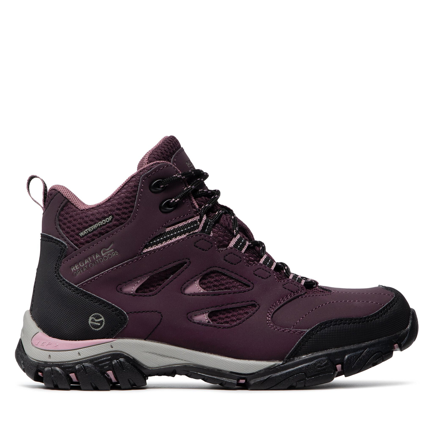 Trekkingschuhe Regatta Lady Holcombe Iep Mid RWF573 Violett von Regatta