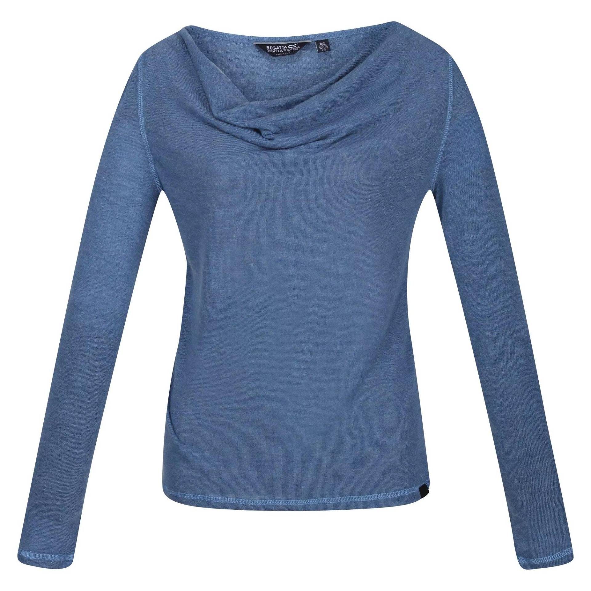 Tshirt Frayda Langärmlig Damen Blau 34 von Regatta