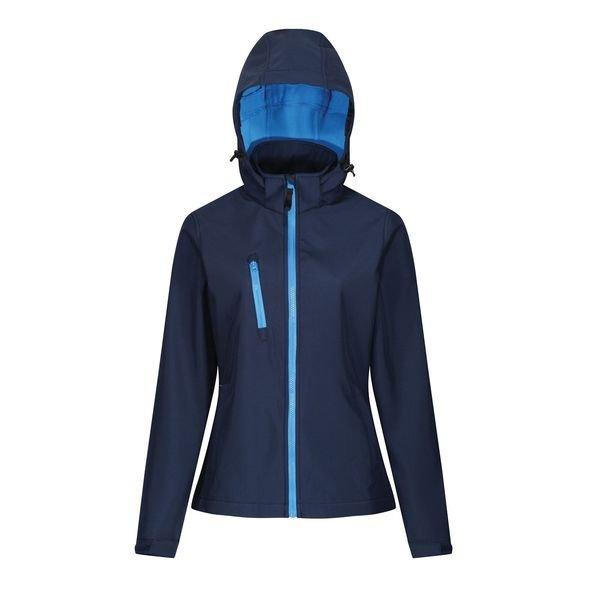 Venturer Softshelljacke, Dreilagige Membrane Damen Blau 40 von Regatta