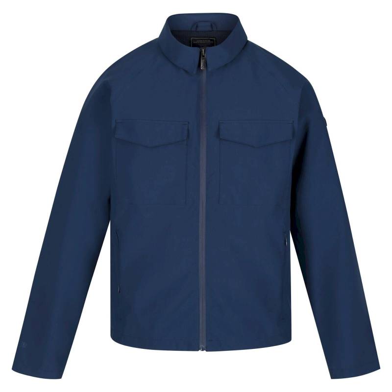 Walken Jacke, Wasserfest Herren Blau Denim Dunkel L von Regatta