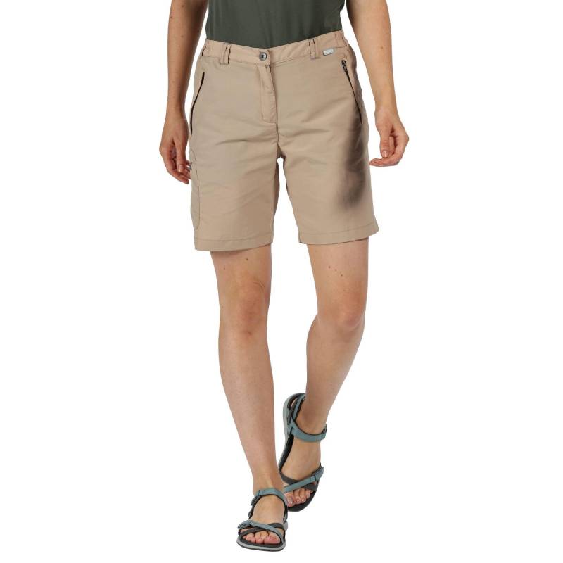 Regatta - Wandershorts Chaska II, für Damen, Beige, Größe 42 von Regatta