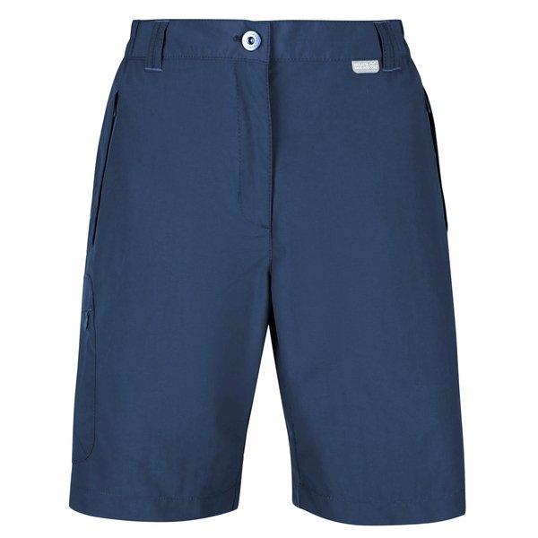 Regatta - Wandershorts Chaska II, für Damen, Blau Denim Dunkel, Größe 42 von Regatta