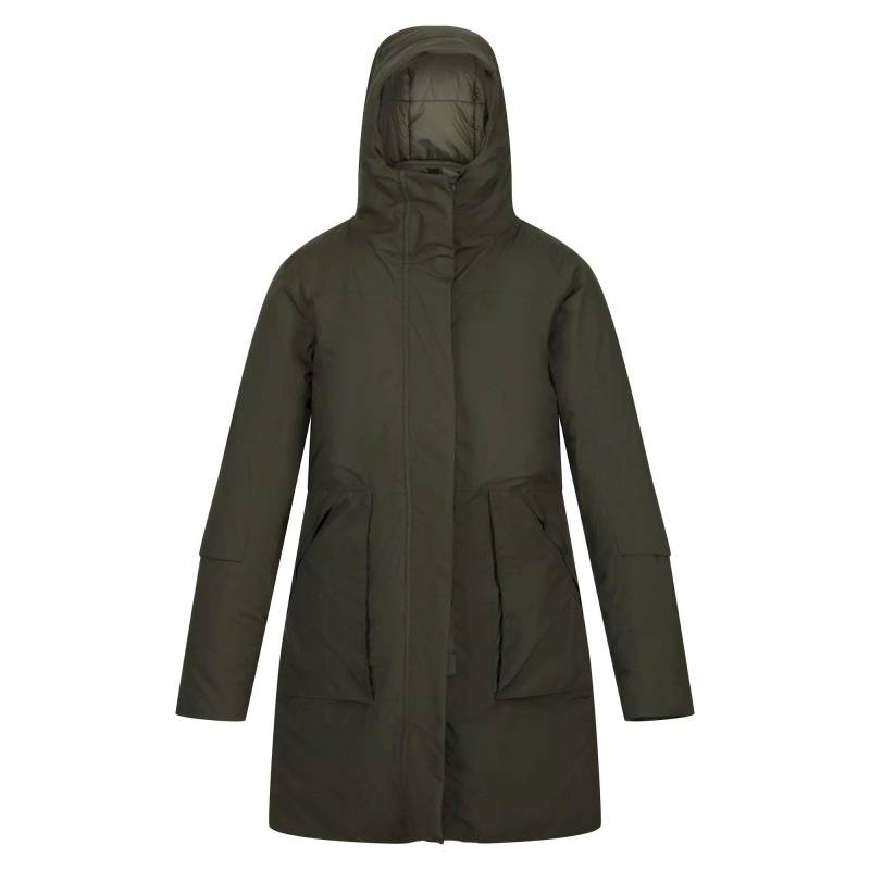 Yewbank Ii Parka Wasserfest Damen Khaki 36 von Regatta