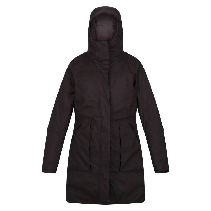 Yewbank Ii Parka Wasserfest Damen Schwarz 34 von Regatta