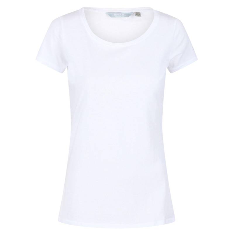 "carlie" Tshirt Damen Weiss 44 von Regatta