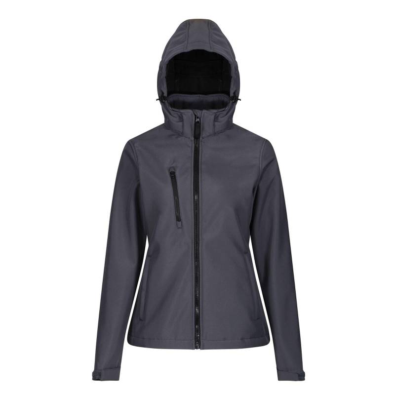 "venturer" Softshelljacke, Dreilagige Membrane Damen Grau 38 von Regatta