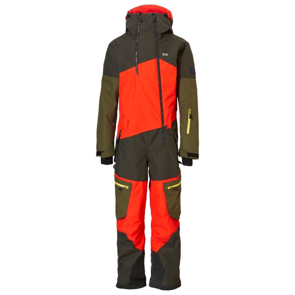 Rehall - Boy's Siddley-R One Piece Snowsuit - Overall Gr 128;140;152;164 rot;schwarz von Rehall