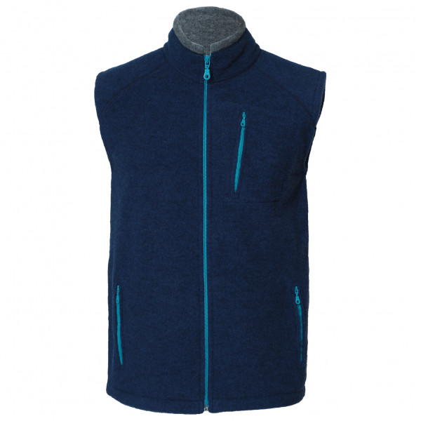 Reiff - Fleecweste Davos - Merinogilet Gr 46/48 blau von Reiff