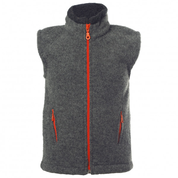 Reiff - Kid's Fleeceweste Colori - Merinogilet Gr 104 grau von Reiff