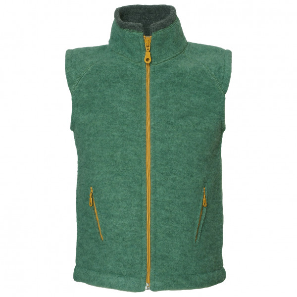 Reiff - Kid's Fleeceweste Colori - Merinogilet Gr 104 grün von Reiff