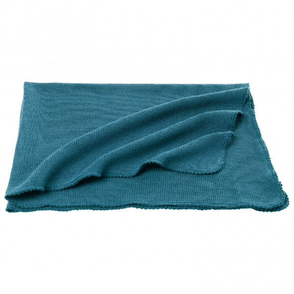 Reiff - Kid's Wickeltuch - Decke Gr 80 x 95 cm türkis/blau von Reiff