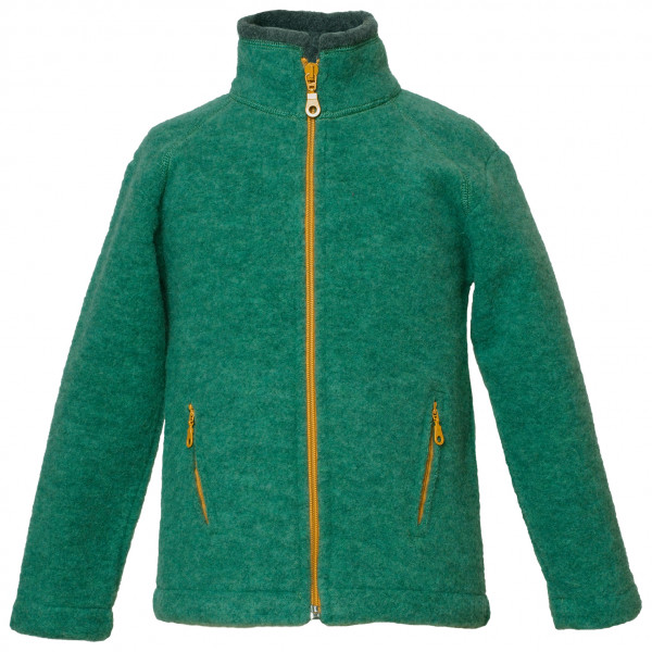 Reiff - Kid's Wollfleecejacke Colori - Merinojacke Gr 104 grün von Reiff