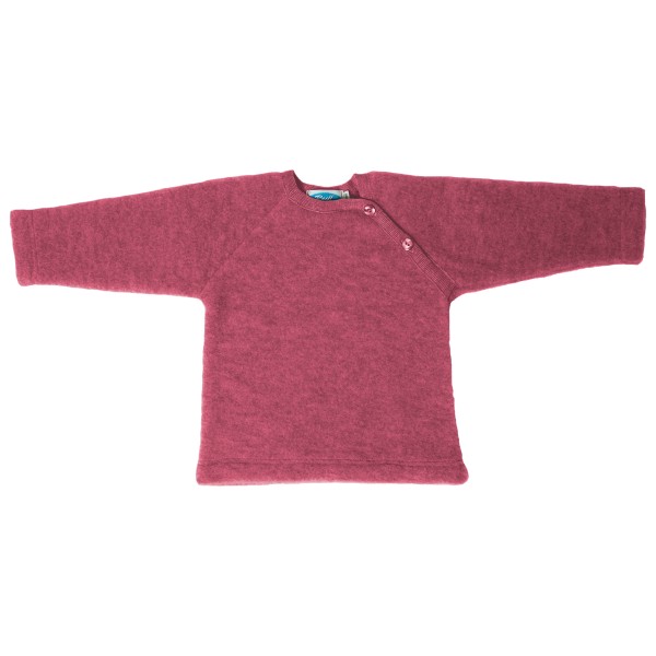 Reiff - Kid's Wollfleecepulli Stöps - Merinopullover Gr 116 rosa/rot von Reiff