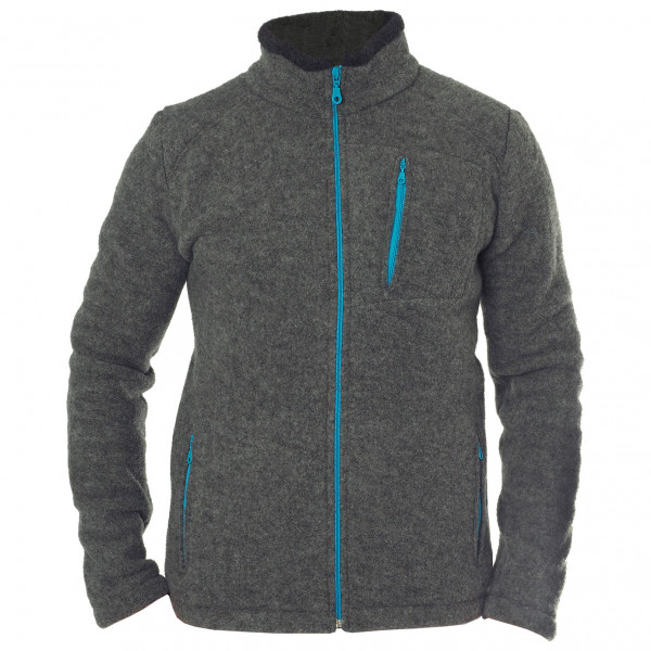 Reiff - Wollfleecejacke Ischgl - Merinojacke Gr 46/48;50/52;54/56;58/60 blau;grau von Reiff