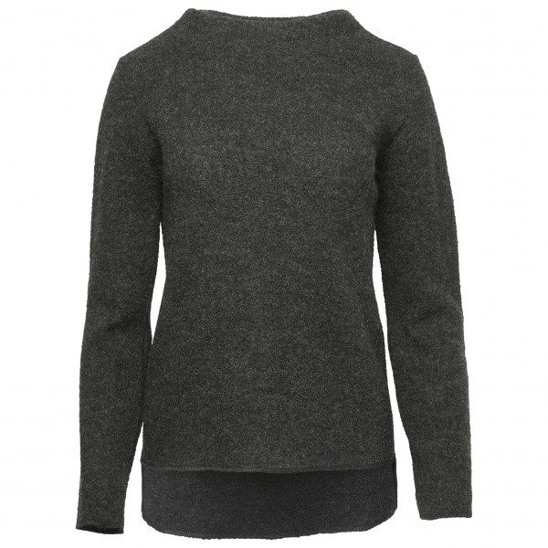 Reiff - Women's Krepp-Pulli Frieda - Wollpullover Gr L grau von Reiff