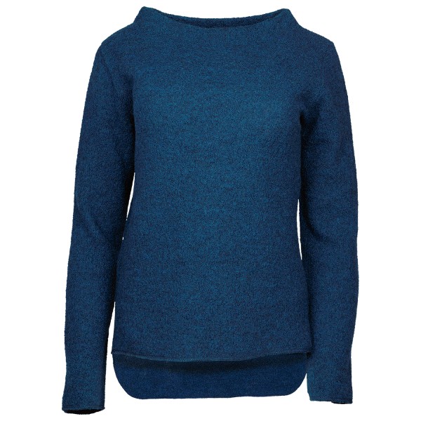 Reiff - Women's Krepp-Pulli Frieda - Wollpullover Gr S blau von Reiff