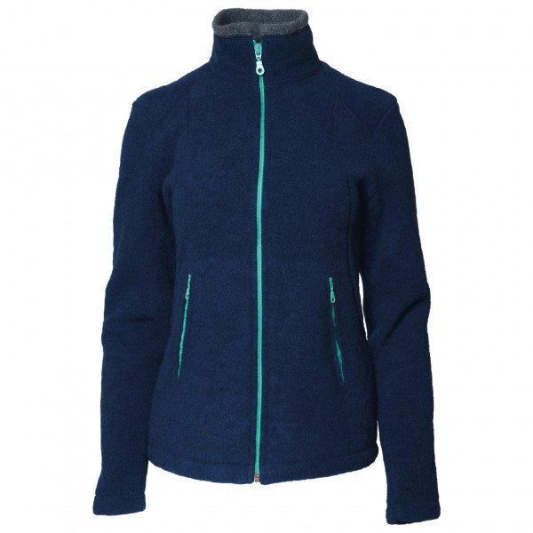 Reiff - Women's Wollfleecejacke Aspen - Merinojacke Gr L blau von Reiff