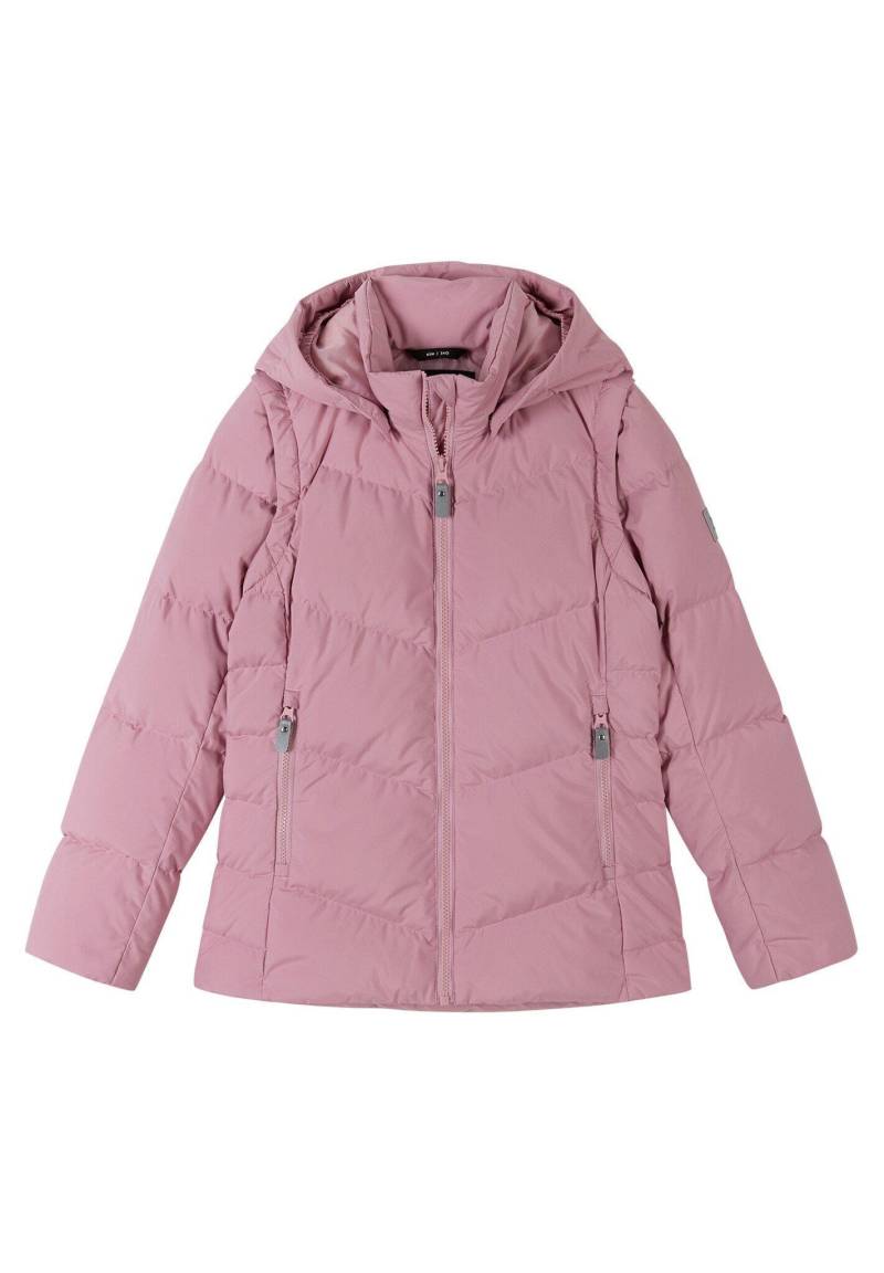 Kinder Daunenjacke 2in1 Paahto Grey Pink Mädchen Rosa 110 von Reima