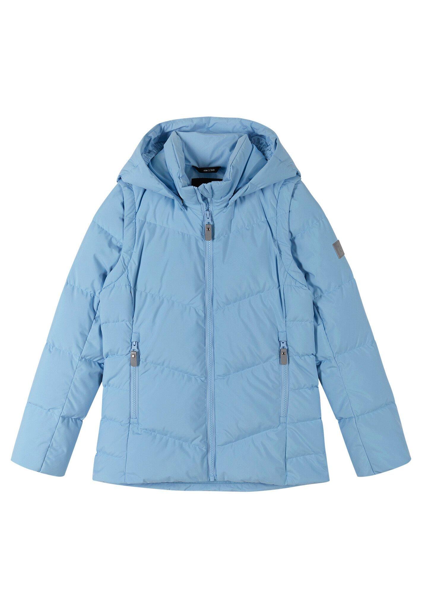 Kinder Daunenjacke 2in1 Paahto Frozen Blue Mädchen Blau 164 von Reima